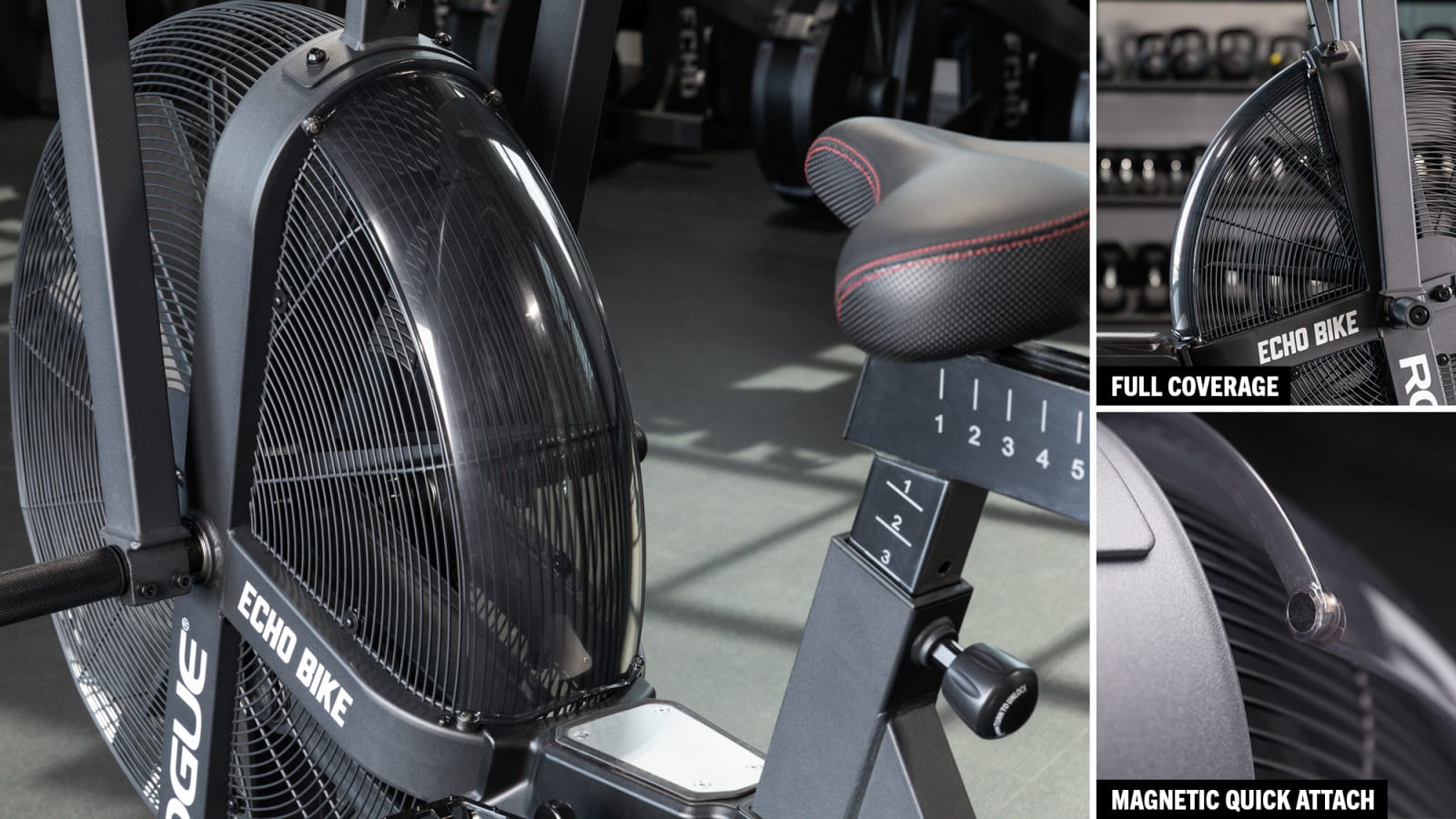 Rogue ECHO Bike Wind Guard - 75 Degrees - V3 | Rogue Fitness